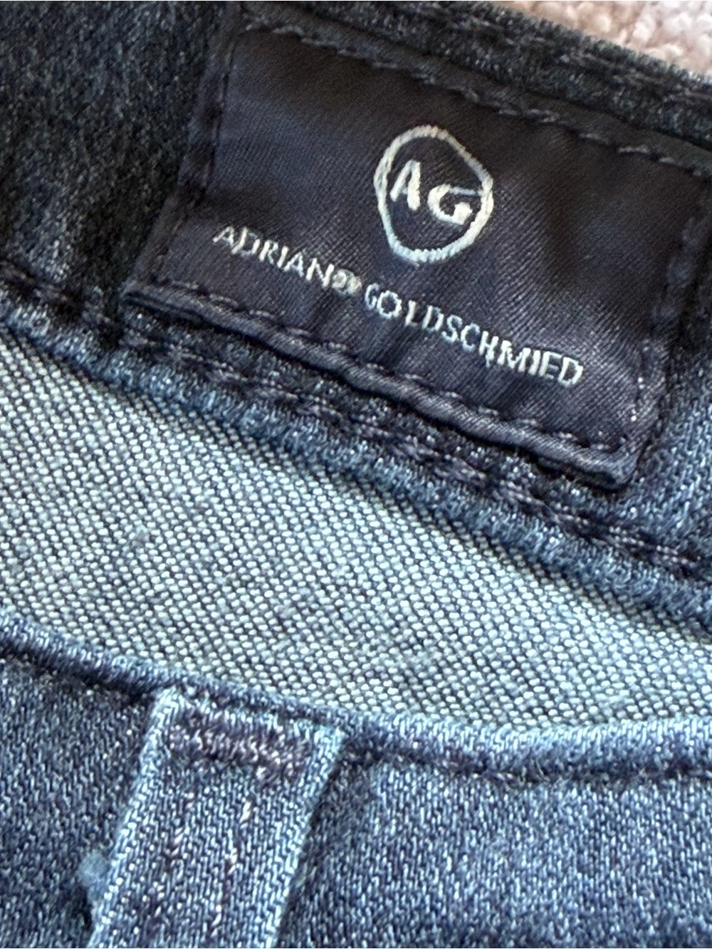 Ag Adriano Goldschmied Dark Blue Skinny Jeans - Picture 4 of 12